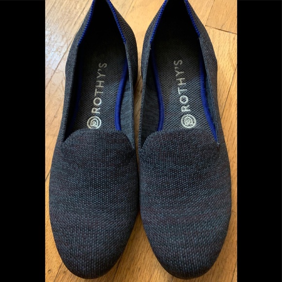 rothys navy heather